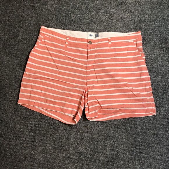 Old Navy Pants - Old Navy Women’s Short Size 16 Stripes Multicolor
